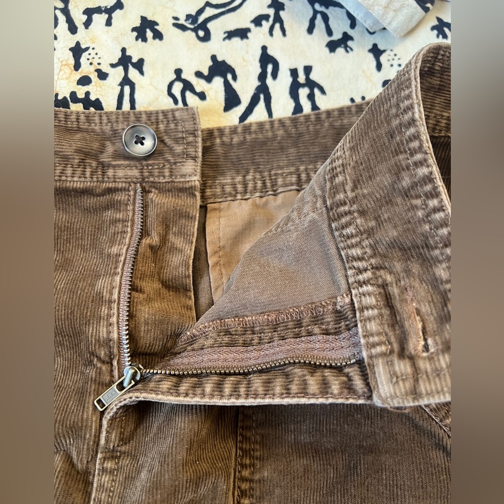 Ann Taylor Loft Brown Cotton/Spandex Corduroy Skirt - Size 2 - Picture 15 of 15